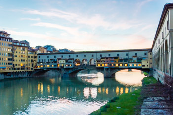 The Ponte Vecchio (Old Bridge), Florence, Italy