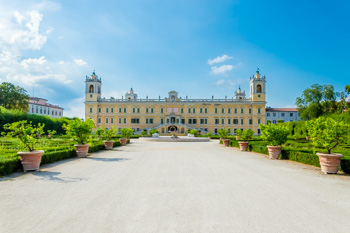 Le palais Ducal de Colorno et les jardins, Parme, Italie