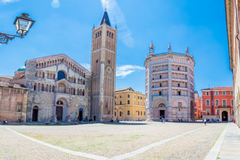 Plac Duomo, Parma, Włochy