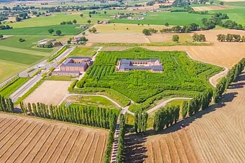 Le labyrinthe Franco Maria Ricci (ou de la Masone), Parme, Italie